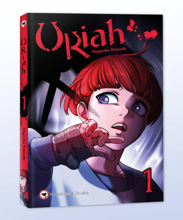 Uriah Vol 1, graphic novel in Swedish. Released by Nosebleed Studio.